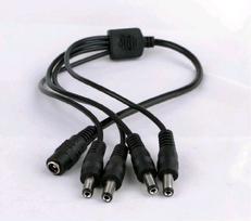 Кабель-делитель питания 1/4, 12В, DC
