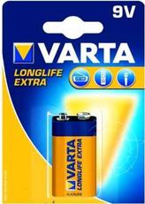 Батарейка VARTA LONGLIFE Extra 6LR61 BLI 1 ALKALINE (1 блистер, на 1 шт )