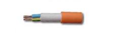 Кабель повышенной безопасности (негорючий) (N)HXH FE180/E90 3х1,5, в оболочке оранжевого цвета, с изоляцией без галогеносодержащих веществ с улучшенными характеристиками пожаростойкости
