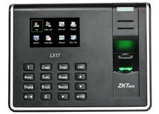 ZKTeco LX17. Автономный терминал учета рабочего времени по отпечатку пальца