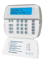 DSC ALEXOR WT5500E1H2. Беспроводная клавиатура с большим жидкокристаллическим дисплеем, имеющим большую информативность