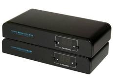 LKV379 HDMI Extender (Передатчик HDMI сигнала (с разрешением до 1080P) по коаксиальному кабелю. Комплект – передатчик + приемник)