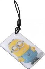 Перезаписываемый ключ-заготовка T5577 125kHz. ID18 "Миньон". Подходит для копирования брелков/карт EM-Marine, HID Prox, Vizit, Cyfral