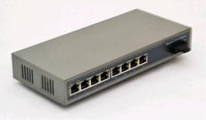 Медиаконвертер 6108GE-20 8POE+1DUAL FIBER, 10/100/1000M, IEEE 802.3AF