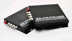Конвертер  HD4VF-T/R  (комплект: приемник + передатчик) HD-TVI/CVI/AHD 1080P 1V 4ch video, single fiber, 20km, FC