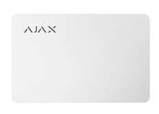 Ajax Pass white (3pcs) Защищенная бесконтактная карта