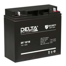 Аккумулятор Delta DT 1218 (12V / 18Ah) герметичный свинцово-кислотный