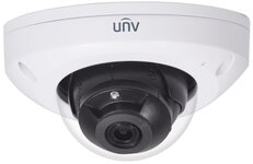 UNV IPC314SR-DVPF28, Prime-II DOME 4Mp,* 1/3″, Fixed lens 2.8mm, Smart IR 15m, ICR, 2592*1520: 20fps; 2560*1440: 25fps, Ultra 265/H.264/MJPEG, Triple streams, Micro SD, CorridorMode, Mic, 120dB WDR, IP67&IK10, 3-Axis, DC12V/PoE
