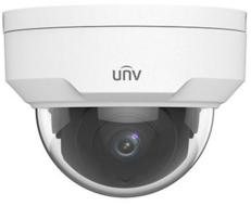 UNV IPC324LR3-VSPF28-D, Easy DOME 4Mp, 1/3″ CMOS, Fixed lens 2.8mm, IR up to 30m, ICR, 2592×1520:20fps, Ultra 265/H.264/MJPEG, Triple stream, DWDR, IP67&IK10, HLC, car-grade LED, 2-Axis, DC12V/PoE