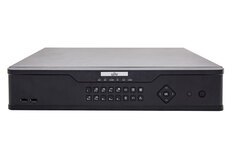 UNV NVR304-16EP-B, 16-ch, 4 SATA, 16PoE, Incoming Bandwidth 160Mbps, 16 x 1080P@30 / 8 x 4MP@30 / 4 x 4K@30, Audio In/Out 1/1, Alarm In/Out 16/4, 2U, H.265&4K