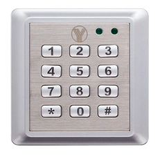 Кодовая клавиатура со встроенным считывателем проксимити карт и брелоков YLI YK-668