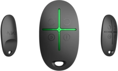 Ajax SpaceControl Black EU breloc pentru sistemul de alarmă