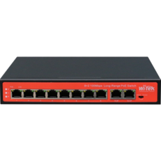 Comutator PoE Wi-Tek WI-PS210H Switch 8PoE+