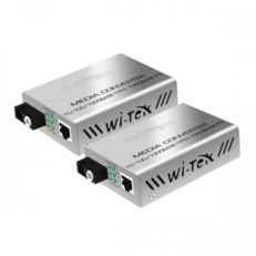 WI-MC101M Kit de convertor media 100BASE-FX/100Base-TX pentru până la 25 de kilometri.