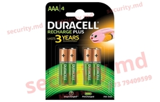 Минипальчиковые аккумуляторы Duracell 750 mAh AAA, HR03/NiMH 1,2V Rechargeable