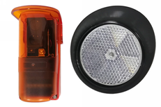 Инфракрасный фотоэлемент-датчик для ворот, шлагбаумов, дальнего радиуса 12-24 В с водонепроницаемой крышкой Reflector Photocell