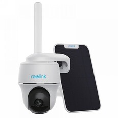 Беспроводная IP камера Speed Dome Reolink Go PT, 2MP, 3G/4G LTE, H.264, PTZ, IR10m, PIR10m, 6x Digital Zoom, Mic, Speaker, MicroSD, Solar Panel, Baterry, IP64 с солнечной панелью