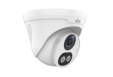 IP Camera Uniview IPC3614LE-ADF28KC-WL, 4MP, Ultra 265, 2.8mm, IR30m, Lumină albă 30m, microfon, difuzor, MicroSD, POE, IP67