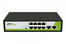 ZKTeco POE switch PE082-120-C, 8xPOE, 2xLAN Uplink, max. 120W