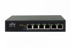 Uniview NSW2010-6T-PoE-IN Comutator POE, 4xPOE, 2xLAN, până la 250m