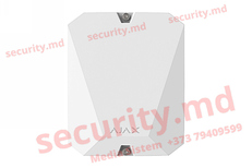 Ajax MultiTransmitter White ЕU Модуль для подключения проводной сигнализации к Ajax и управления охраной в приложении