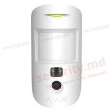 Ajax MotionCam (PhOD) Jeweller (8EU) Senzor de mișcare fără fir cu suport pentru fotografii la cerere și scriptate