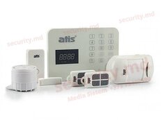 Sistem de alarmă GSM fără fir ATIS Kit-GSM120 cu tastatură încorporată