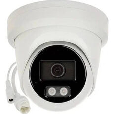 Cameră de supraveghere Hikvision DS-2CD2347G2H-LISU/SL (ColorVu hibrid, Acusense Dome 4MP 2.8mm)