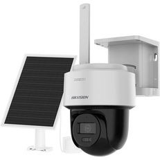 Kit de supraveghere video independent Hikvision: Cameră PTZ de exterior de 4 MP cu comunicare 4G și panou solar pentru încărcare DS-2CFSP4/4G