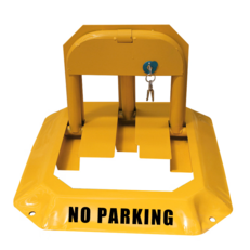 IFSEC Parking 002 складной механический блокиратор парковочного места (парковочный барьер) с ручным управлением и запиранием на ключ.